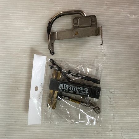  HITACHI 日立 インパクトドライバ 充電器・充電池2個・ケース付 14.4v WH14DDL ショッキングピンク