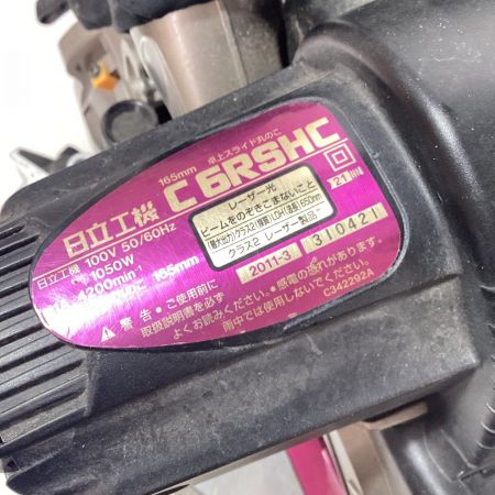  HITACHI 日立 165ｍｍ 卓上スライド丸のこ 100ｖ 本体のみ C6RSHC ショッキングピンク