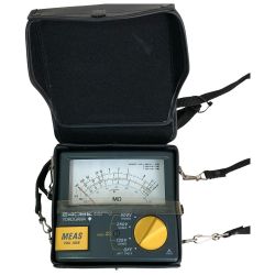 ◇◇ YOKOGAWA アナログ絶縁抵抗計 ハンドツール 2406E ブラック Cランク