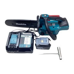 ◇◇ MAKITA マキタ 250ｍｍ 充電式チェーンソー 18ｖ 充電器・充電池1個付 MUC254D グリーン Cランク