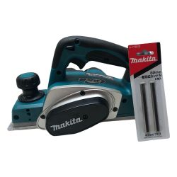 ◇◇ MAKITA マキタ 電動カンナ 刃付き 18v KP180D ブルー Sランク
