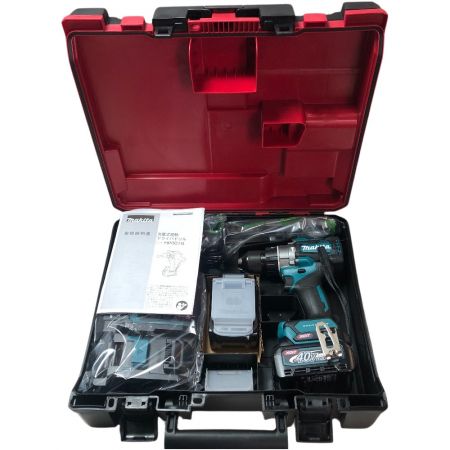  MAKITA マキタ 充電式振動ドライバドリル 付属品完備 40v HP001GRDX ブルー