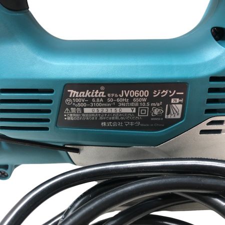  MAKITA マキタ ジグソー 100ｖ ケース付 JV0600 ブルー