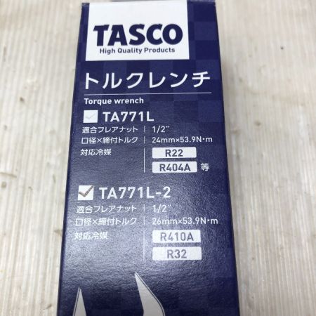  TASCO ハンドツール トルクレンチ TA771L シルバー