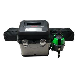 ◇◇ TAJIMA タジマ レーザー墨出し器 ケース・三脚、受光器付 ZEROG-KYR グリーン Aランク