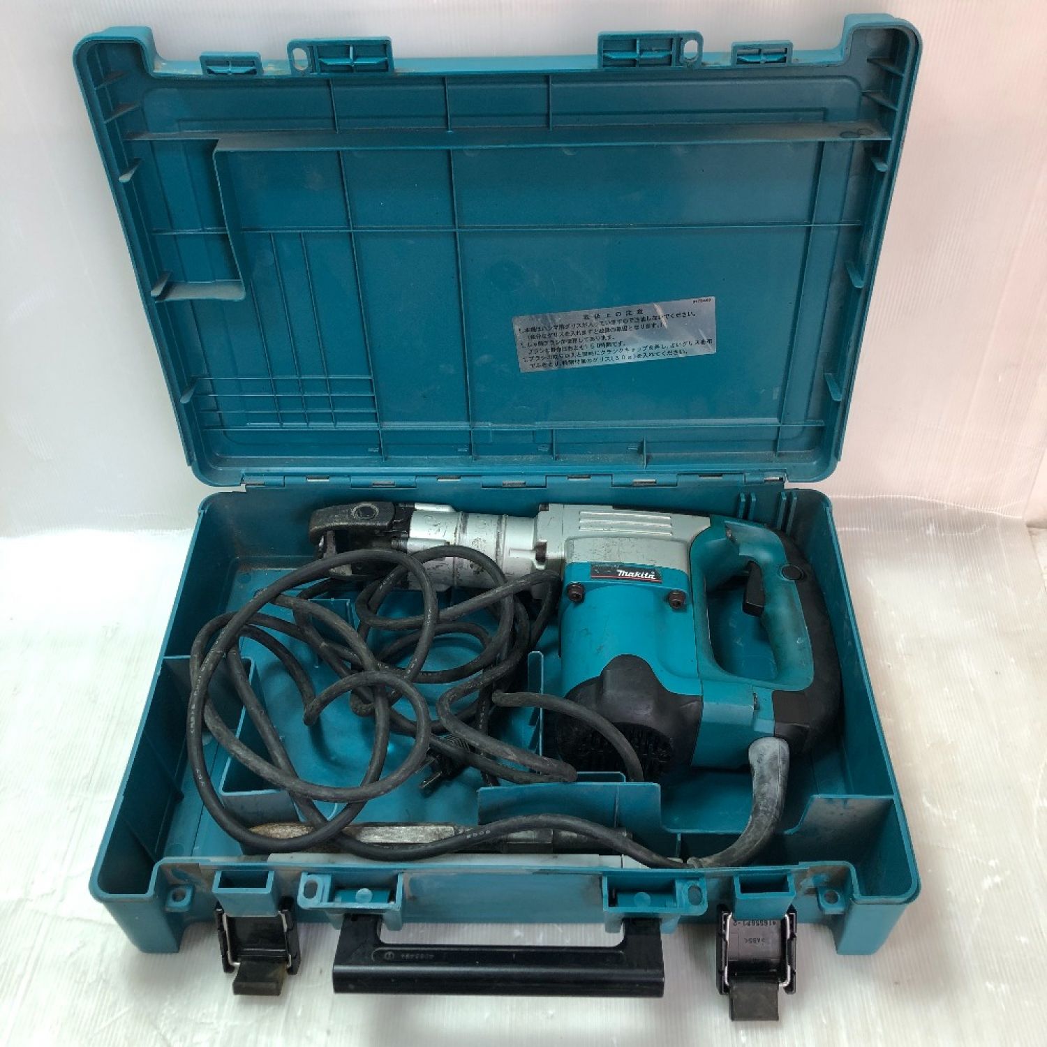 ◇◇MAKITA マキタ 電動ハンマ 100v ケース付 HM0830 グリーン-