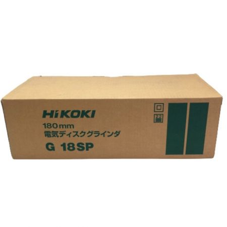  HiKOKI ハイコーキ 180ｍｍ 電気ディスクグラインダ 100ｖ G18SP グリーン