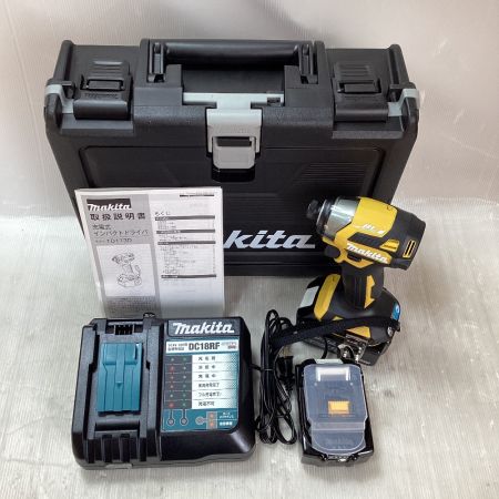  MAKITA マキタ インパクトドライバ 付属品完備 18v TD173DGXFY イエロー