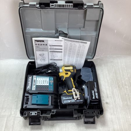  MAKITA マキタ インパクトドライバ 付属品完備 18v TD173DGXFY イエロー