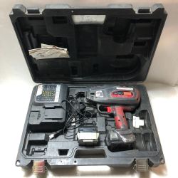 ◇◇ MAX マックス リバータイヤ 充電器・充電池2個・ケース付 14.4v RB-399A ブラック Cランク