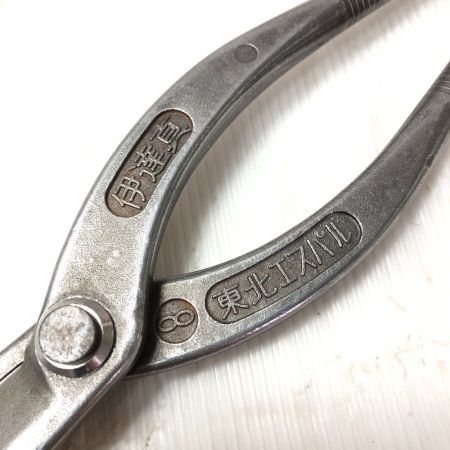  東北エスパル 板金ばさみ  ハンドツール ライトグレー