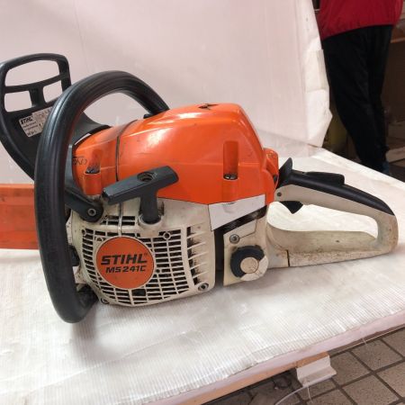  STIHL 大型機械 チェーンソー MS241C-M オレンジ