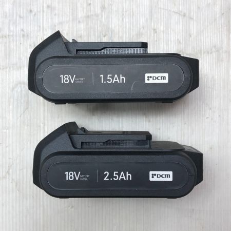  DCM ディーシーエム 165ｍｍ 充電式丸のこ 18ｖ 充電器・充電池2個付 30DZ ブラック