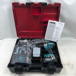 ◇◇ MAKITA マキタ 電動工具 ドライバドリル 未使用品(S) 付属品完備 HP001GRDX ブルー Sランク
