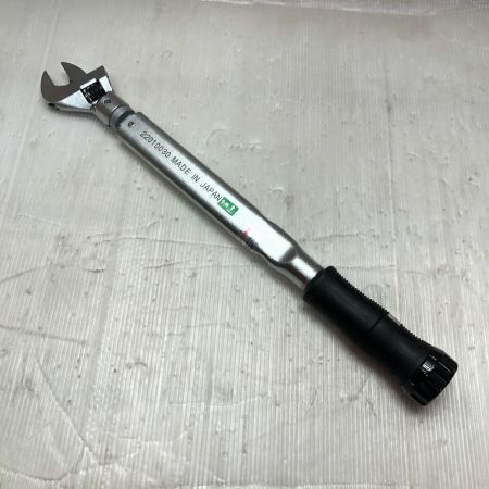  TOP工業 ヘッド反転式モンキ形グリップ付トルクレンチ HY-100NTG