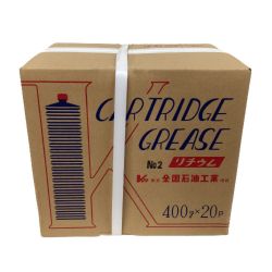 ◇◇ 全国石油 リチウムグリス No2 400gｘ20ｐ No2 Sランク