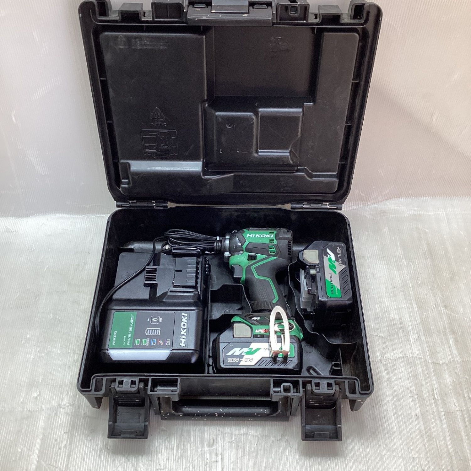 HIKOKI インパクトWH36DC充電池・充電器・ケース付き