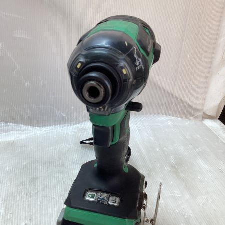  HiKOKI ハイコーキ インパクトドライバ　充電器・充電池２個・ケース付 WH36DC グリーン