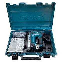 ◇◇ MAKITA マキタ 充電式面木釘打 ケース、保護メガネ、説明書 コードレス式 18v FN350D ブルー Cランク