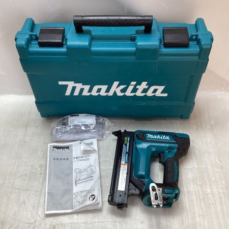  MAKITA マキタ 充電式面木釘打 ケース、保護メガネ、説明書 コードレス式 18v FN350D ブルー