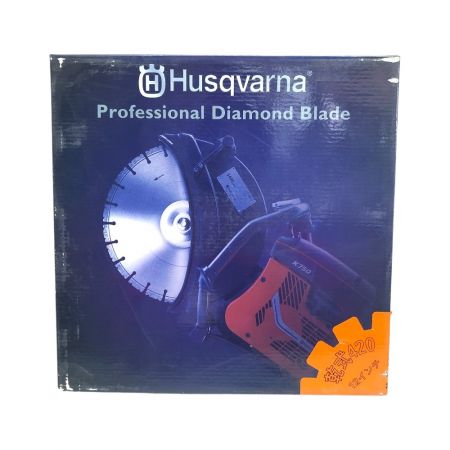  Husqvarna ハスクバーナ エンジンカッター用乾式ダイヤモンドブレード 12インチ(305ｍｍ） 穴径30.5ｍｍ 420-20 グレー