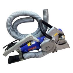 ◇◇ 三笠産業 電動ハンドカッター ホース付き コード式 100v MCE-305 ブルー Cランク