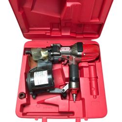 ◇◇ MAX マックス スーパーネイラ 高圧釘打機 ケース付 HN-100 レッド Cランク