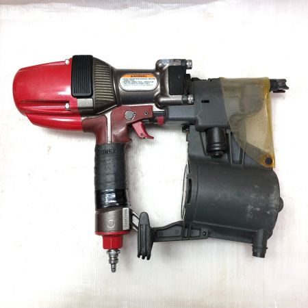  MAX マックス スーパーネイラ 高圧釘打機 ケース付 HN-100 レッド