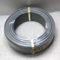 ◇◇ 富士電線工業(FUJI ELECTRIC WIRE) VVFケーブル 2x2.0 2023年製 グレー Sランク