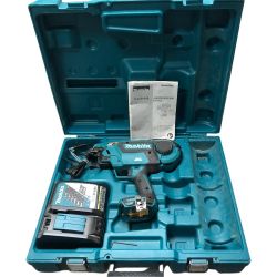 ◇◇ MAKITA マキタ 充電式鉄筋結束機 充電器・ケース付 14.4v/18v TR180D ブルー Cランク