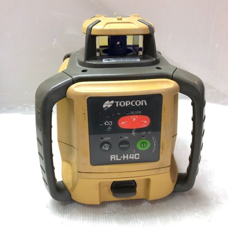  TOPCON レーザー距離計 ケース付き ローテーティングレーザー  RL-H4C オレンジ