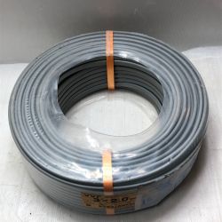 ◇◇ 富士電線工業(FUJI ELECTRIC WIRE) VVFケーブル 3x2.0 100ｍ 2023年10月製 3x2.0 灰 Sランク