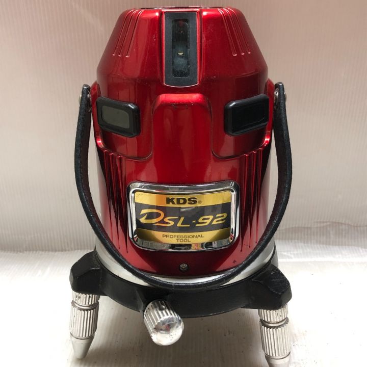 KDS レーザー墨出し器 ケース・取説付 DSL-92 レッド｜中古｜なんでもリサイクルビッグバン