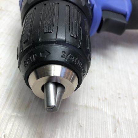  HiKOKI ハイコーキ 10ｍｍ コードレスドライバドリル 10.8ｖ 充電器・充電池2個・ケース付 FDS 12DAL パープル