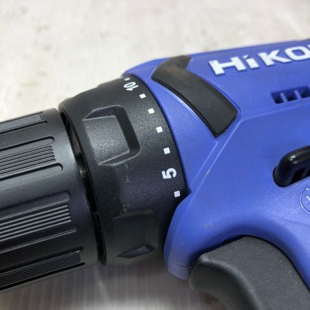  HiKOKI ハイコーキ 10ｍｍ コードレスドライバドリル 10.8ｖ 充電器・充電池2個・ケース付 FDS 12DAL パープル