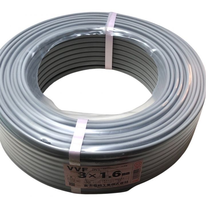 富士電線工業(FUJI ELECTRIC WIRE) VVFケーブル 3x1.6 2023年製 3x1