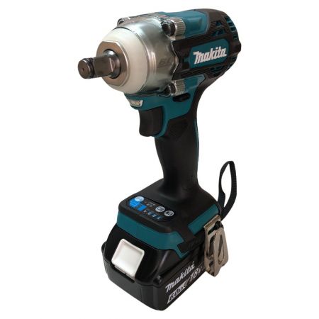  MAKITA マキタ 充電式インパクトレンチ 18ｖ 充電器・充電池2個・ケース付 TW300DRGX ブルー