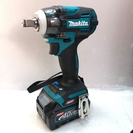  MAKITA マキタ インパクトレンチ 付属品完備 コードレス式 40v TW004GRDX ブルー
