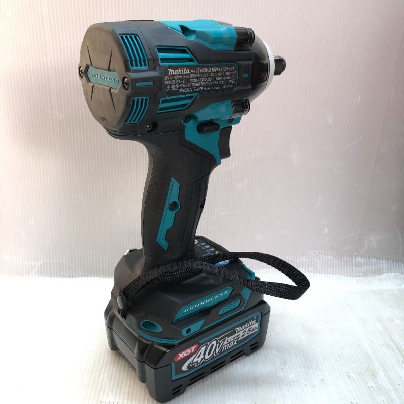 中古】 MAKITA マキタ インパクトレンチ 付属品完備 コードレス式 40v ...