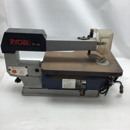  RYOBI リョービ 電動工具 卓上糸ノコ TF-45 ネイビー