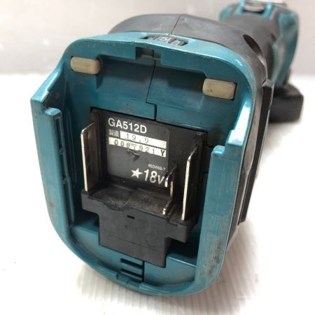  MAKITA マキタ ディスクグラインダー 付属品完備 100v GA512D グリーン