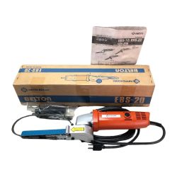 ◇◇ NITTO 電動式ベルトサンダー 100ｖ BELTON EBS-20 オレンジ Aランク