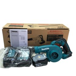 ◇◇ MAKITA マキタ 充電式ブロワ 18ｖ 充電器・充電池１コ付 UB186DRF ブルー Sランク