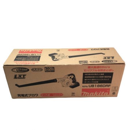  MAKITA マキタ 充電式ブロワ 18ｖ 充電器・充電池１コ付 UB186DRF ブルー