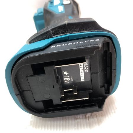  MAKITA マキタ 充電式マルチツール 18ｖ 取説・先端工具付 TM52DZ ブルー