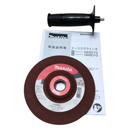  MAKITA マキタ 150mm ディスクグラインダ GA6010
