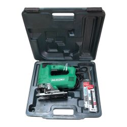 ◇◇ HiKOKI ハイコーキ 90ｍｍ 電子ジグソー ブレード・ケース付 CJ90VST2 グリーン Cランク