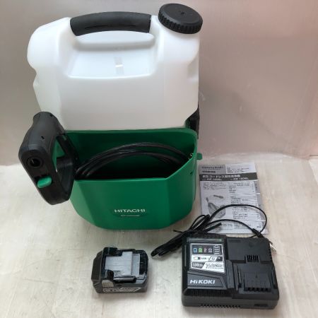  HiKOKI ハイコーキ 高圧洗浄機 充電器・充電池1個付 18v AW18DBL グリーン