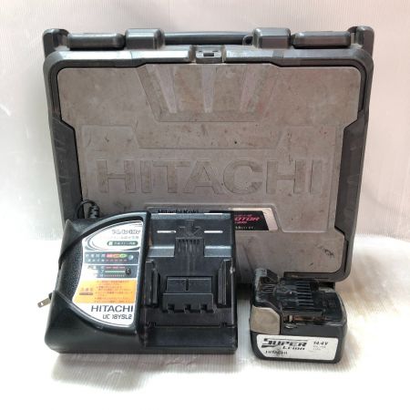  HITACHI 日立 インパクトレンチ 充電器・充電池2個付 コードレス式 14.4v WR14DBAL ショッキングピンク