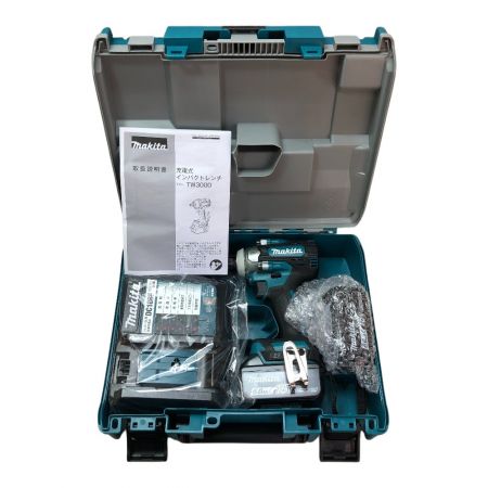  MAKITA マキタ 充電式インパクトレンチ 18ｖ 付属品完備 TW300DRGX ブルー